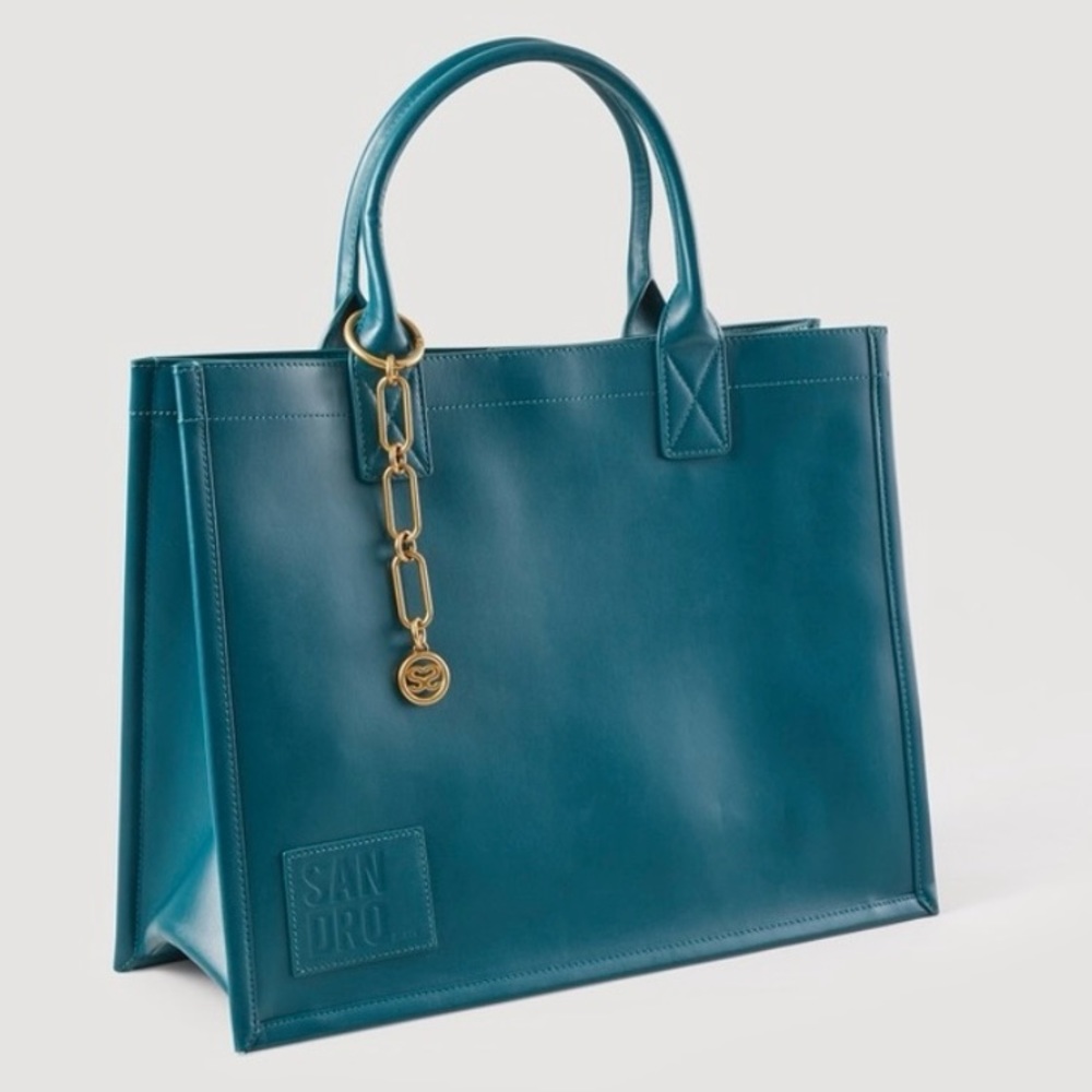 Popular Sandro kasbah book tote with gold chain (sold out online)